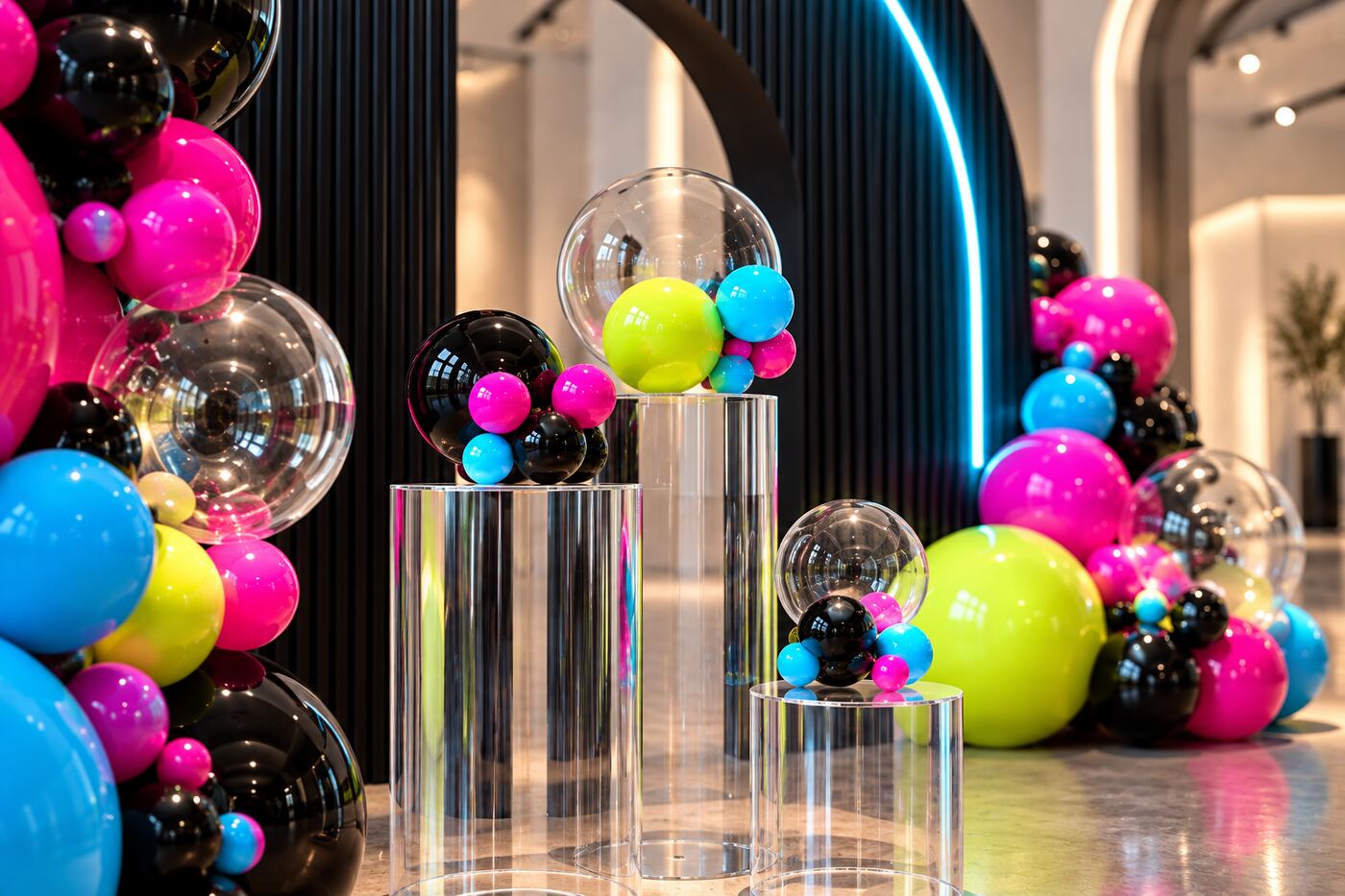 Electric Afterglow — Featured materials and prop detail