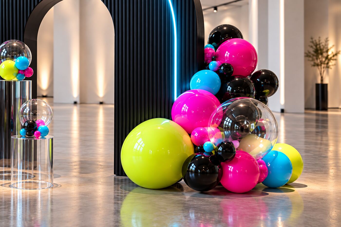 Electric Afterglow — Secondary balloon and prop vignette