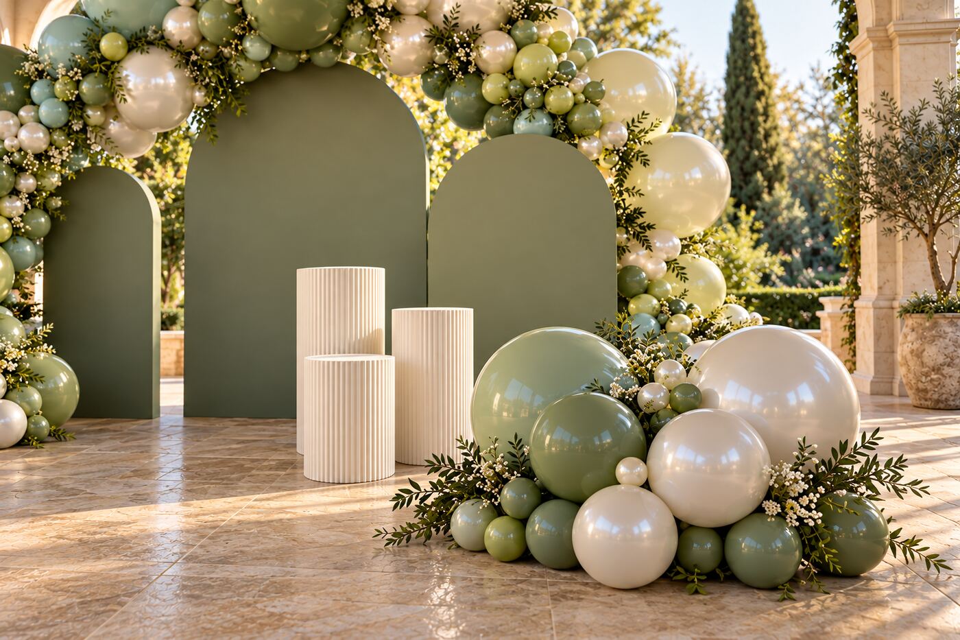 Garden Gala original event installation, secondary vignette view