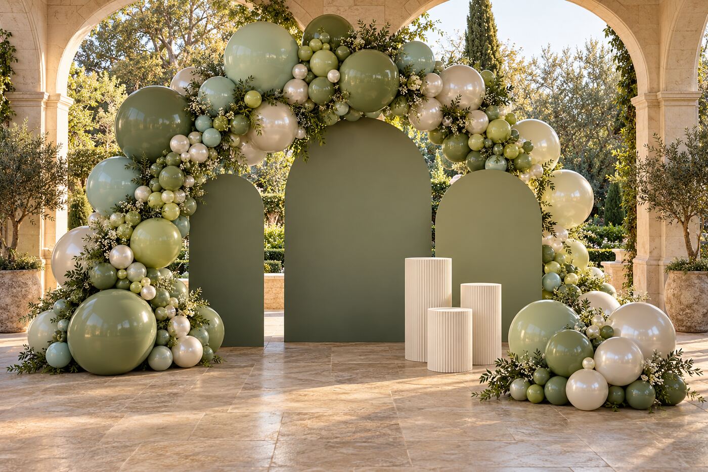 Garden Gala original event installation, complete wide front cover