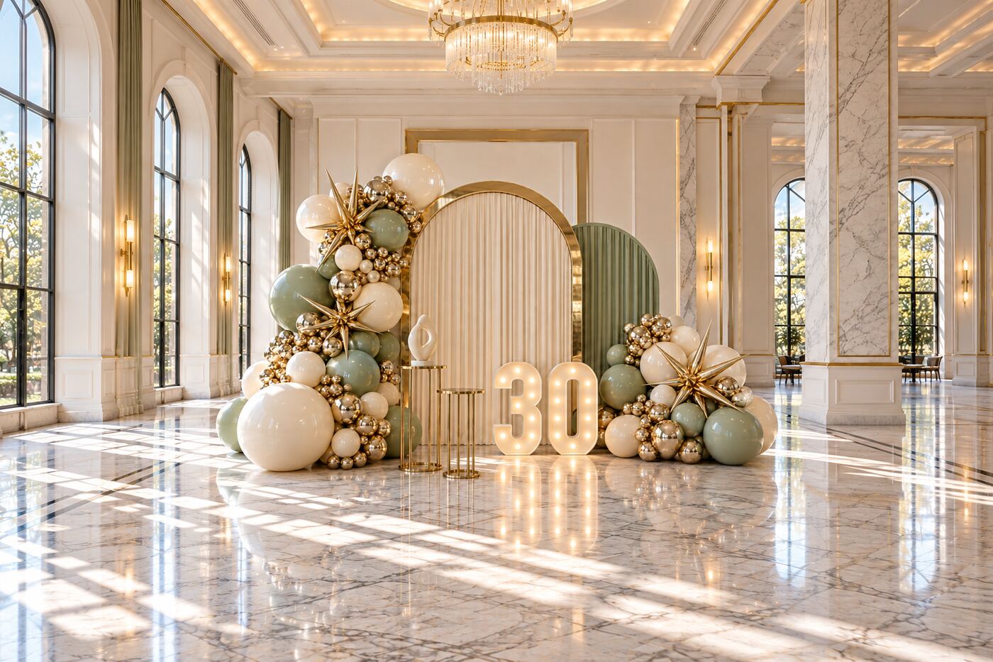 The Gilded Hour — Wide venue context