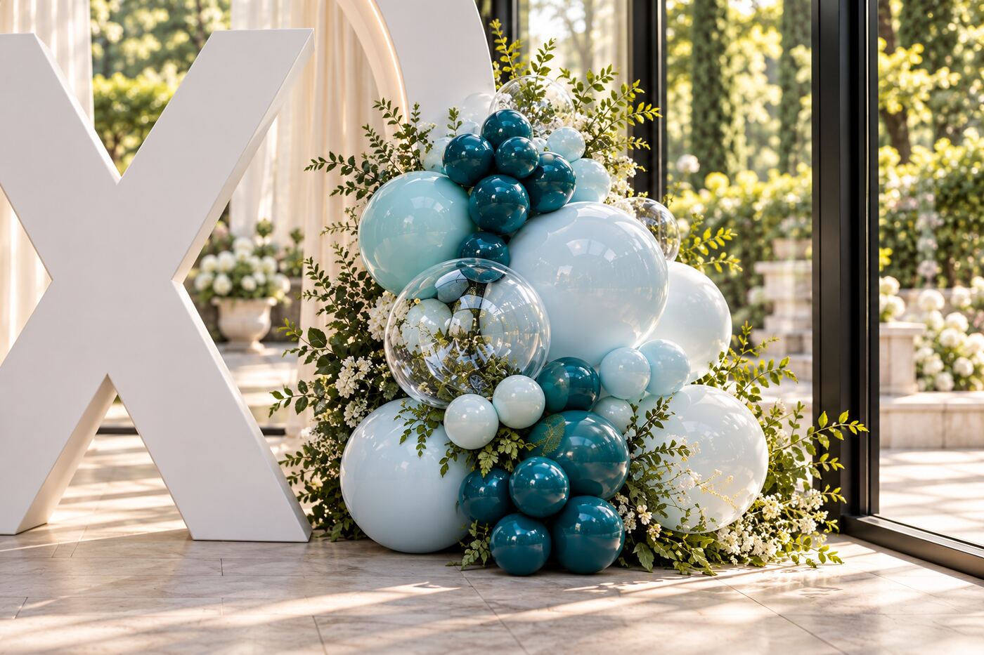 Tidal Luxe — Secondary balloon and prop vignette